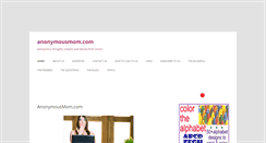 Desktop Screenshot of anonymousmom.com